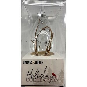 Barnes & Noble Holiday Finial Twig and Wire Christmas Ornament New in Box‎